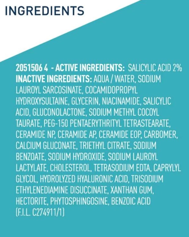 CeraVe Acne Control Cleanser Salicylic Acid 2% Oil Absorbing Technology - 237ml - Image 5