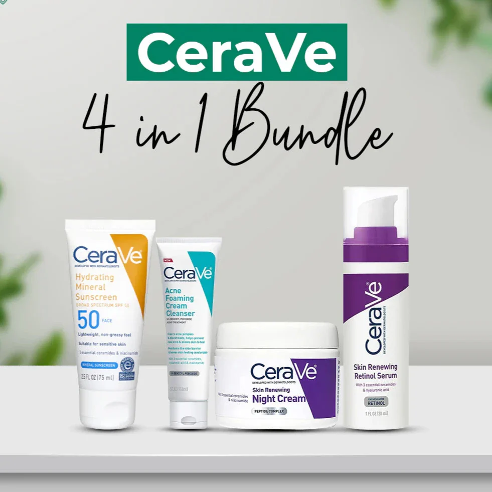 CeraVe 4 In 1 Skincare Bundle - Image 3