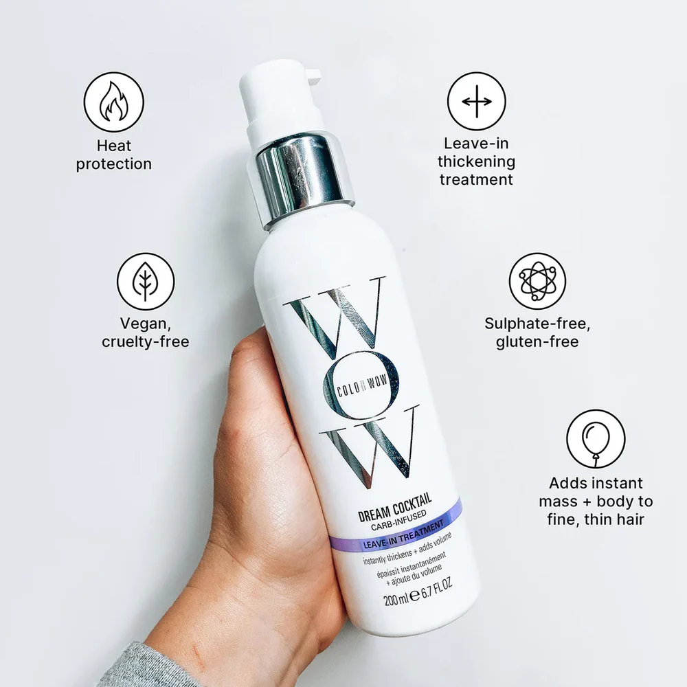 Color Wow Dream Cocktail Carb-Infused Leave in Treatment - 200ml - Image 4