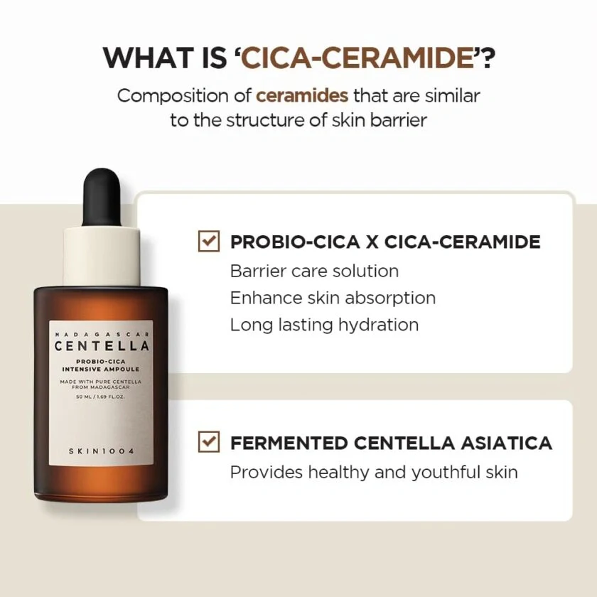Skin1004 Madagascar Centella Probio Cica Intensive Ampoule - Image 5